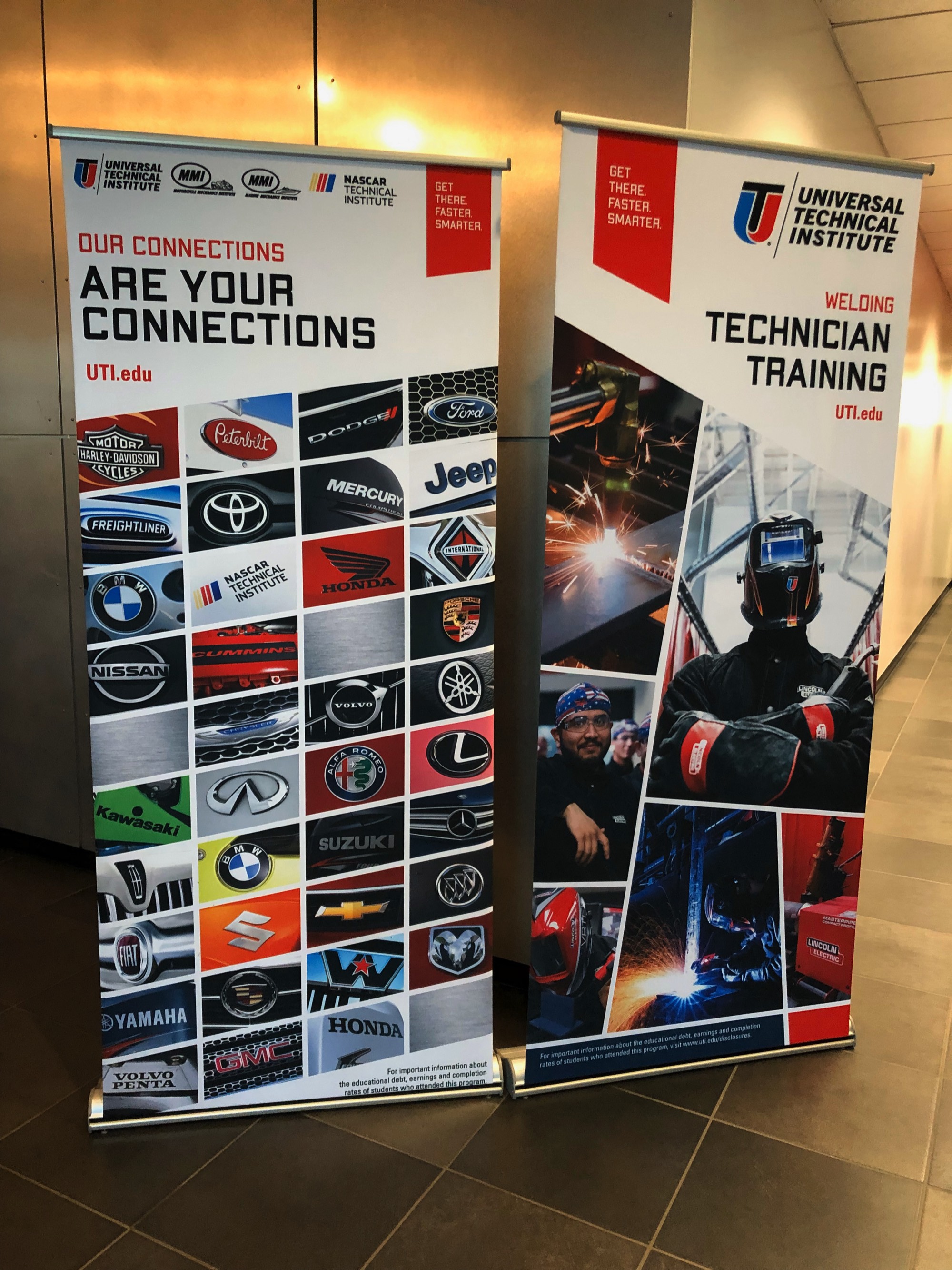 UTI Banners - Connections and Tech Training